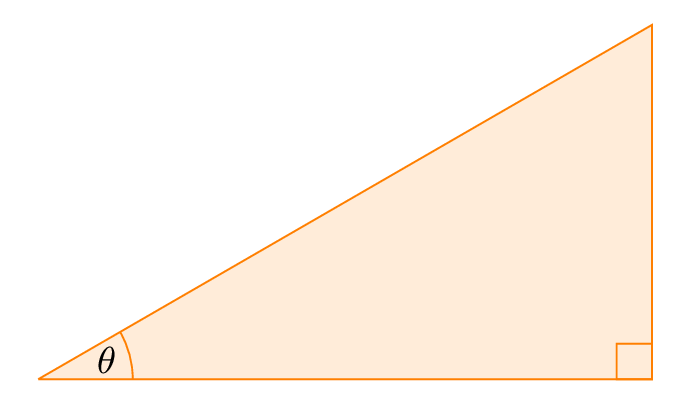 Draw Right triangle in TikZ LaTeX